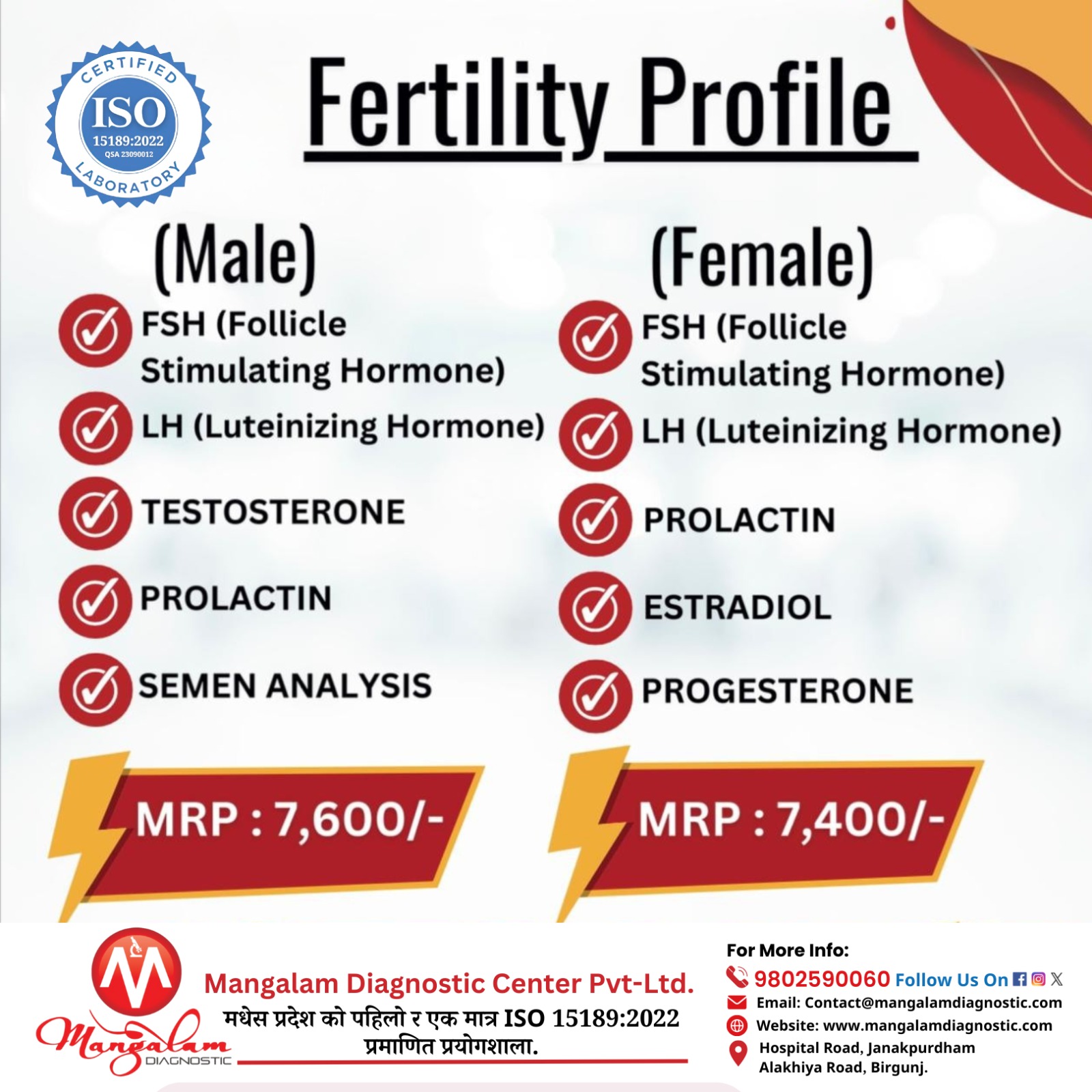 Fertility Profile