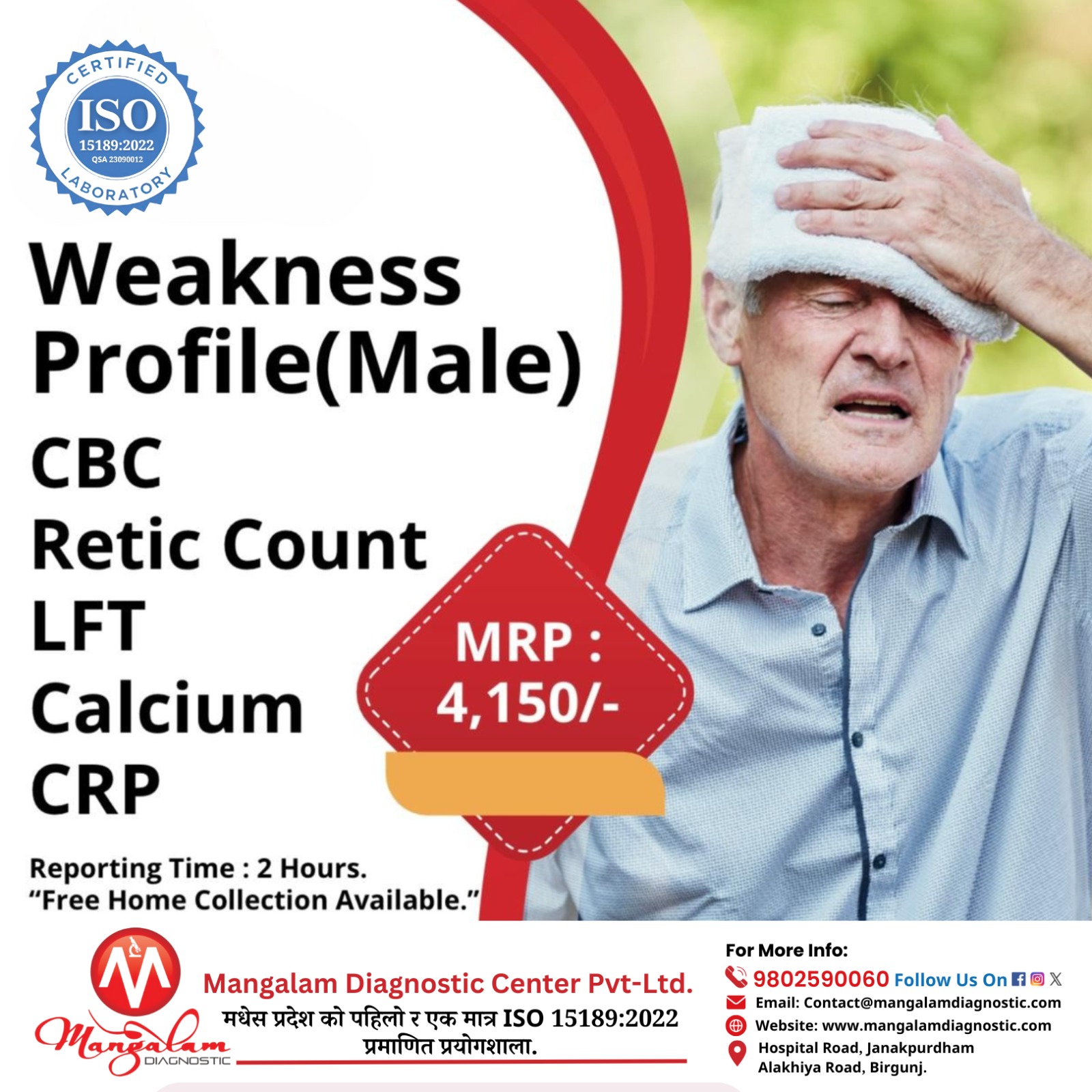 Weakness Profile Male